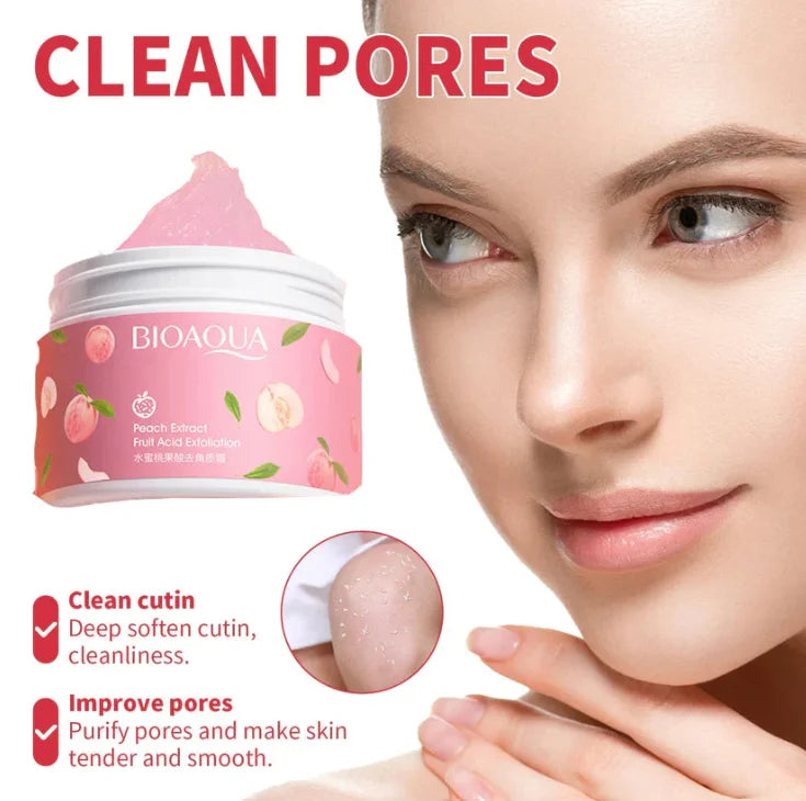 Bioaqua Peach Extract Exfoliating Gel - 140g