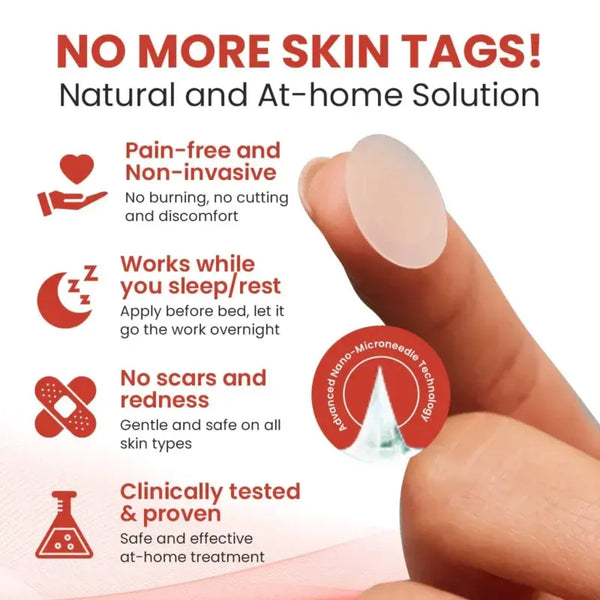 Derma Smooth Skin Tag Removal Patches