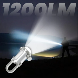 1200LM Super Bright Mini Keychain Flashlight Waterproof