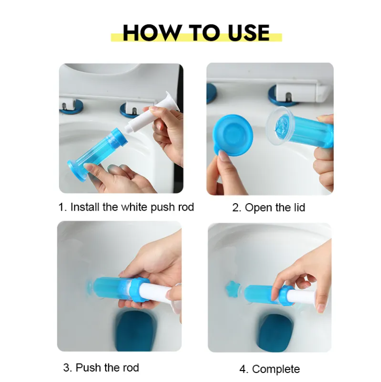 Toilet Cleaning Gel Stamps – Set of 3