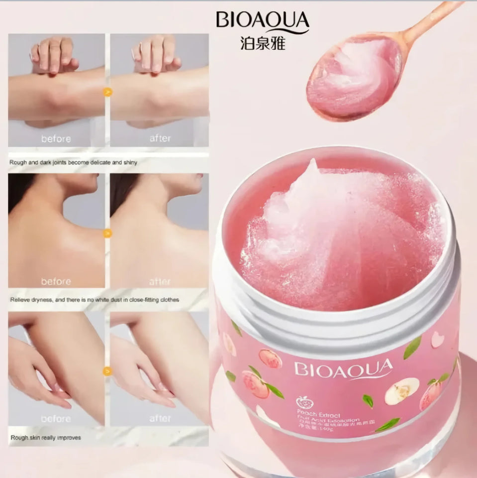 Bioaqua Peach Extract Exfoliating Gel - 140g
